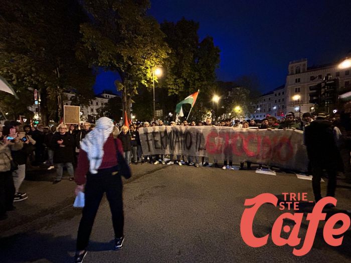 'Stop al genocidio a Gaza', centinaia di persone nel corteo lungo le vie di Trieste (FOTO-VIDEO)