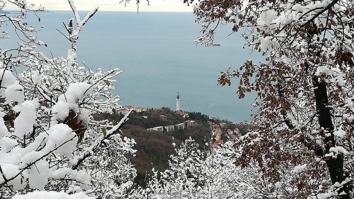 Allerta Meteo, venerdì arriva la neve a Trieste! Bora forte, bufere e temperature giù