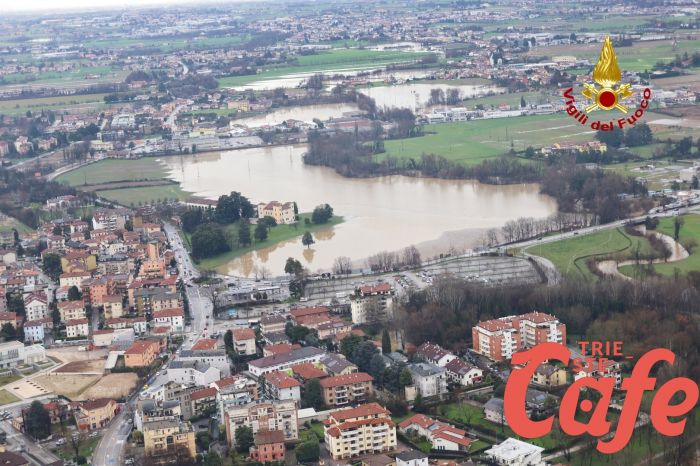 Vicenza, eseguiti 80 interventi dai vigili del fuoco per il maltempo, altri 80 in attesa