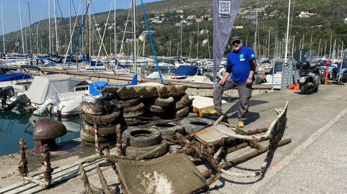 Barcola, i fondali tornano puliti grazie ai super volontari: pronto il mare per l’estate 