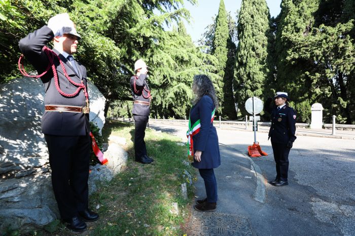 Deposte questa mattina le corone in ricordo dei caduti della Resistenza di Trieste