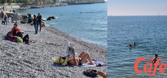 Sistiana come Saint-Tropez, boom di presenze in baia a novembre tra chioschi, barche e spiaggia
