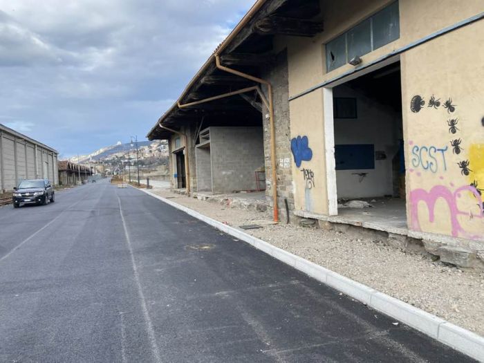 Porto Vecchio, Dipiazza: "Dal 17 gennaio abbatteremo questa baracca, poi accesso da largo Santos" (FOTO)