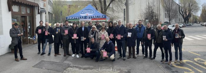 Fratelli d'Italia Trieste, sabato  in piazza Cavana raccolta di generi alimentari per la Pasqua