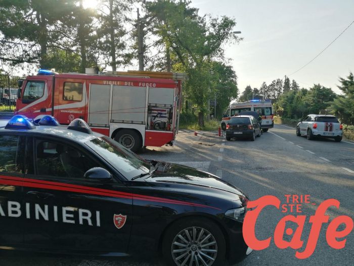 Santa Croce, scontro auto-moto: centauro all'ospedale 