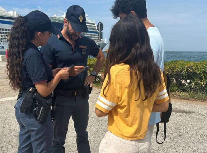 Potenziati i controlli della polizia nel centro cittadino per l’estate