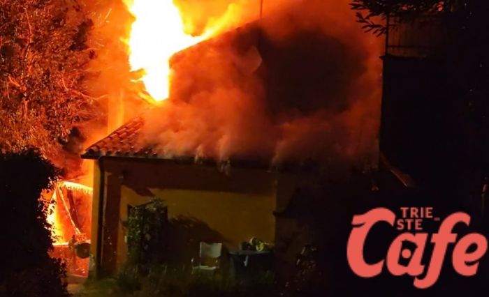 In fase di bonifica e messa in sicurezza l'incendio dell'abitazione in località Crogole (VIDEO)