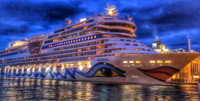 Aida Blu in arrivo a Trieste: lunedì attracca la nave da crociera da 250 metri!!!