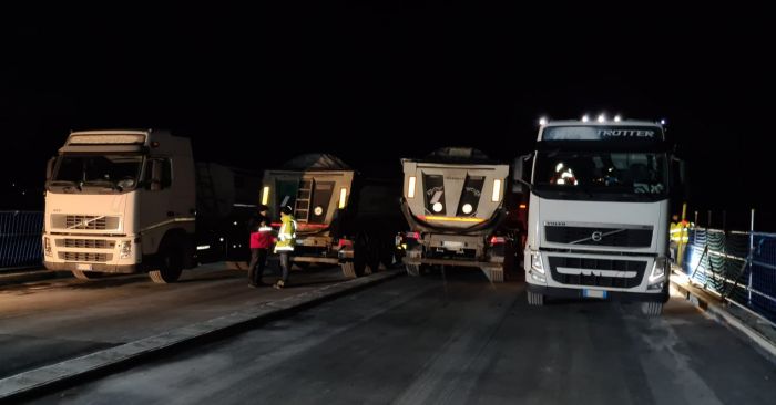 Cavalcavia di Sistiana, superata a prova di carica, verso l'attesa riapertura! 