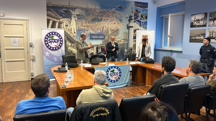 Il Segretario Nazionale del SIULP Silvano Filippi a Trieste, partecipato incontro sulla sicurezza