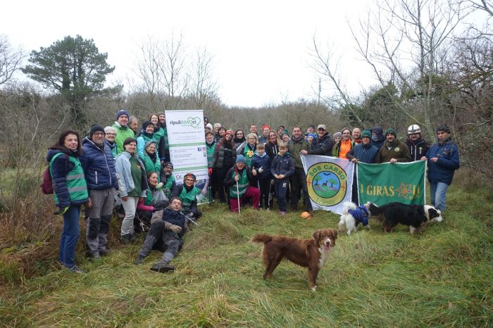 Gemellaggio e impegno per l’ambiente: SOS Carso e ripuliAMOci ripuliscono Monte Grisa
