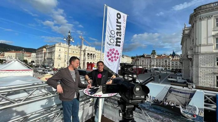 Calendario dalla terrazza Barcolana, numeri da record: 46 trasmissioni e super visual (VIDEO)