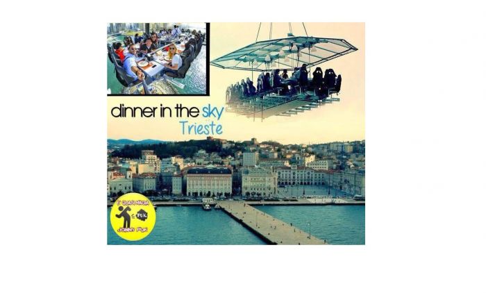 Dopo la ruota panoramica, spunta la proposta “volante”: cena in aria sopra le rive di Trieste