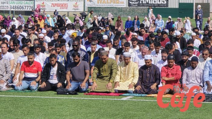 Comunità Islamica di Trieste celebra la Festa del sacrificio, mille fedeli riuniti in via Felluga (FOTO-VIDEO)