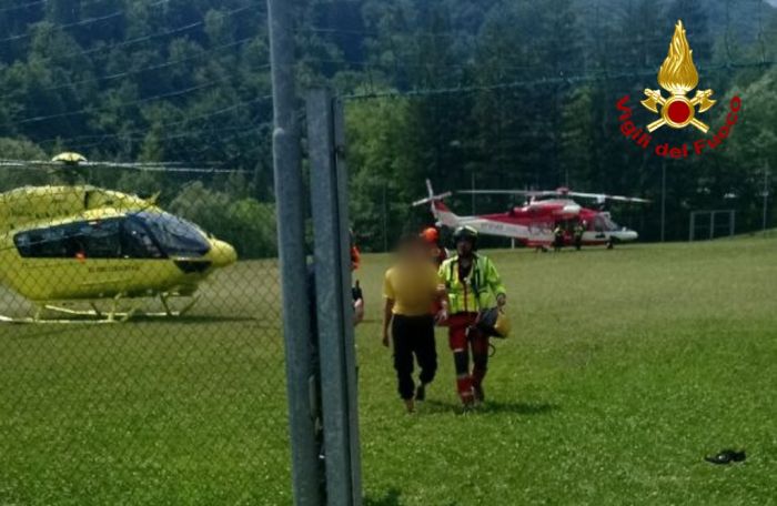 Fvg, ritrovato tra le montagne FVG militare americano stanco ma in buone condizioni fisiche