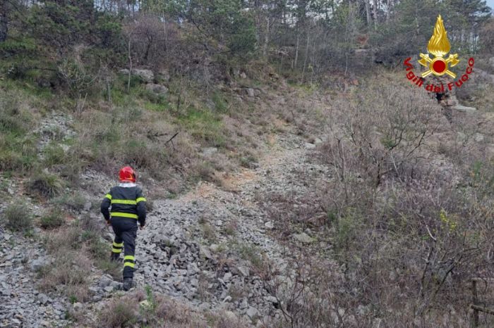 Paura alle Cave Romane di Monfalcone: giovane cade in una scarpata, soccorsa dai Vigili del fuoco