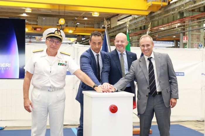 Fincantieri, al via i lavori per il primo pattugliatore offshore di nuova generazione della Marina Militare