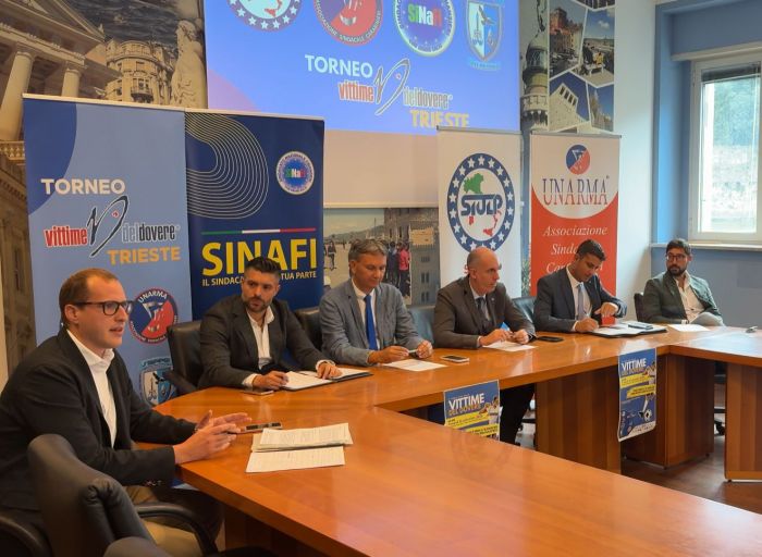 Dal dolore alla speranza: presentata a Trieste la nuova edizione del torneo dedicato alle vittime del dovere