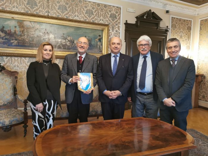 Il sindaco di Trieste Dipiazza ha incontrato i nuovi vertici dell'Associazione Giuliani nel Mondo