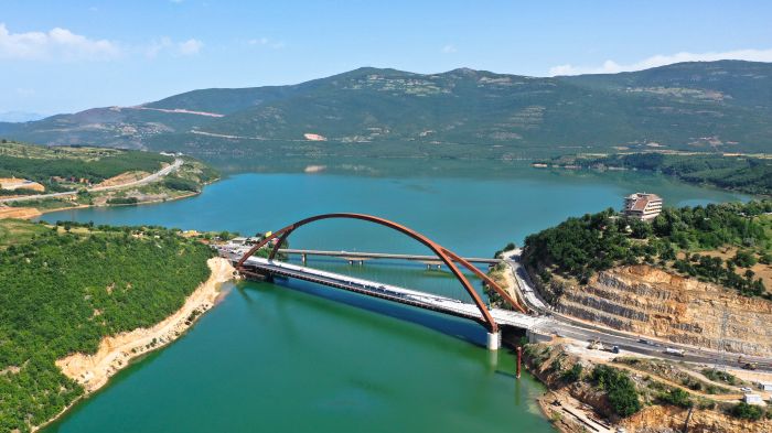Cimolai completa il New Drini Bridge in Albania, ponte più grande mai realizzato nel Paese: 271 metri di lunghezza