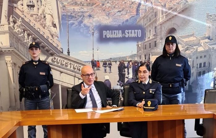 Provvedimenti record della Polizia di Trieste: più Daspo e avvisi orali rispetto al 2023