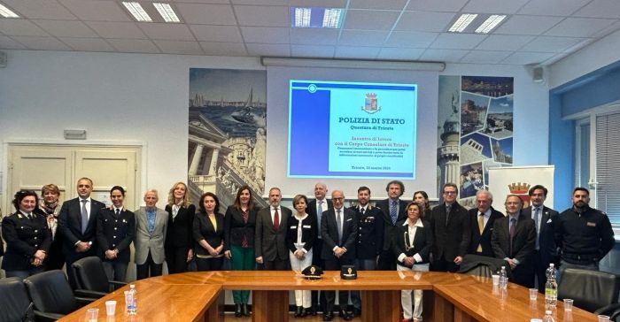 Incontro tra il Questore e il Corpo Consolare di Trieste