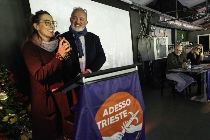 Adesso Trieste elegge Barbara Chiarelli e Federico Monti come Portavoce dell'associazione