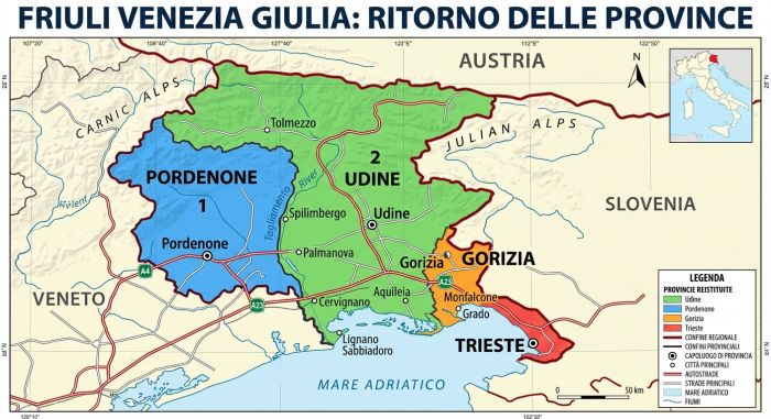 Province Fvg. Gava: “Bene via libera giunta, ridiamo centralità ai territori”