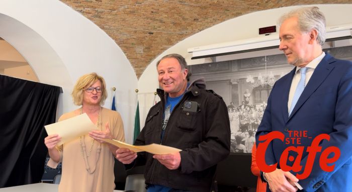 Il Comune di Trieste premia Enrico Ramazzina per l'eccellenza nell'inclusione lavorativa (VIDEO-SERVIZIO)