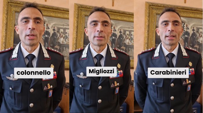 ll colonnello Migliozzi si presenta, ecco chi è il nuovo comandante dei Carabinieri di Trieste (VIDEO)