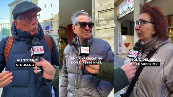 Ritorno del latino a scuola alle medie: mancava dal ’78, cosa ne pensano i triestini? (VIDEO)
