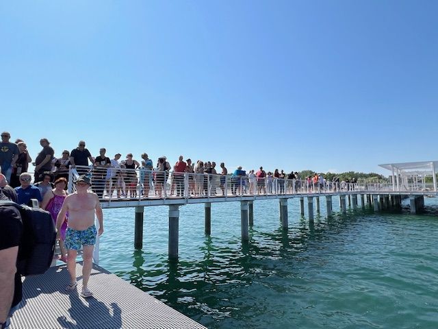 Da oggi è fruibile il nuovo pontile di Marina Julia