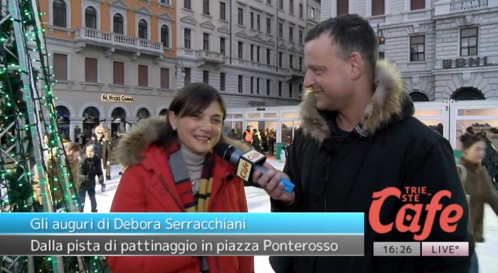 Luci, pattini e politica: il Natale di Debora Serracchiani a Trieste (VIDEO-INTERVISTA)