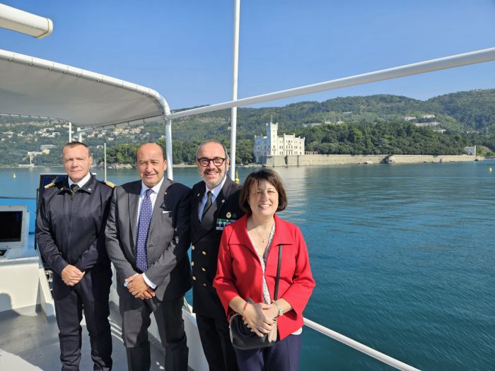 Il Prefetto di Trieste visita la Guardia Costiera di Trieste