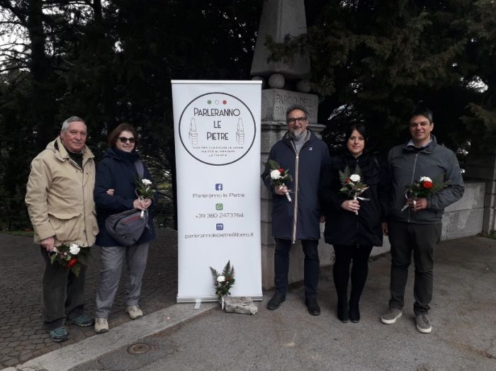 8 marzo, questa mattina infiorata di ricordo presso il Parco della Rimembranza di Trieste