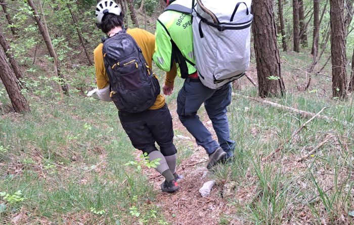 Fvg, ciclista austriaca cade procurandosi la lussazione di una spalla