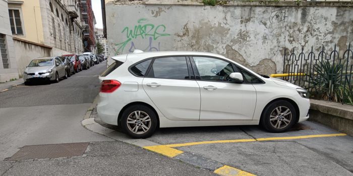 Trieste, la segnalazione: “Centro senza controlli tra sosta selvaggia e degrado”