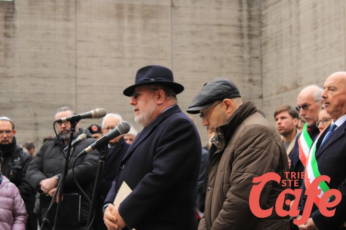 Il rabbino Meloni alla Risiera: ‘Il Giorno della Memoria? Un fallimento, l’antisemitismo cresce’ (VIDEO)