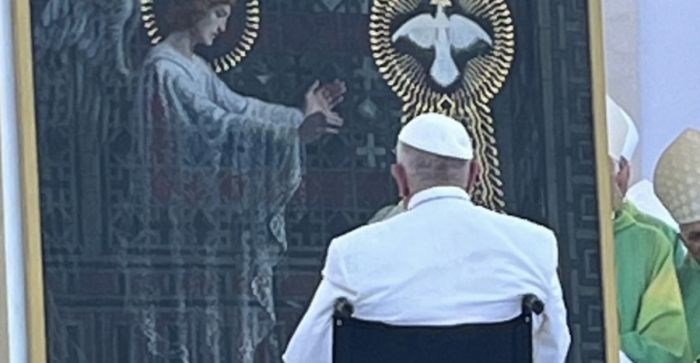 Papa rientrato in Vaticano da Trieste