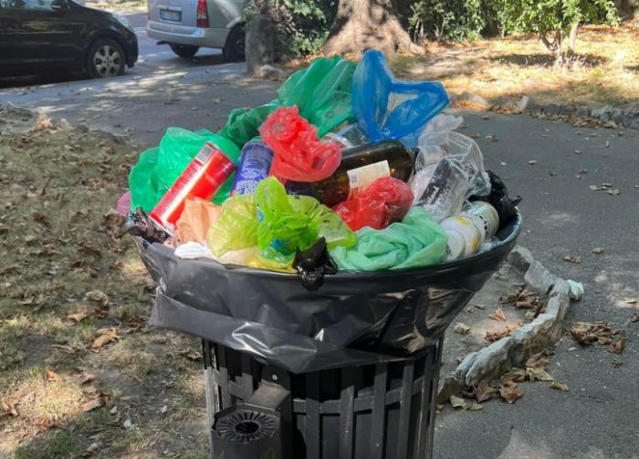 Problemi nella raccolta rifiuti al giardinetto di Viale Miramare