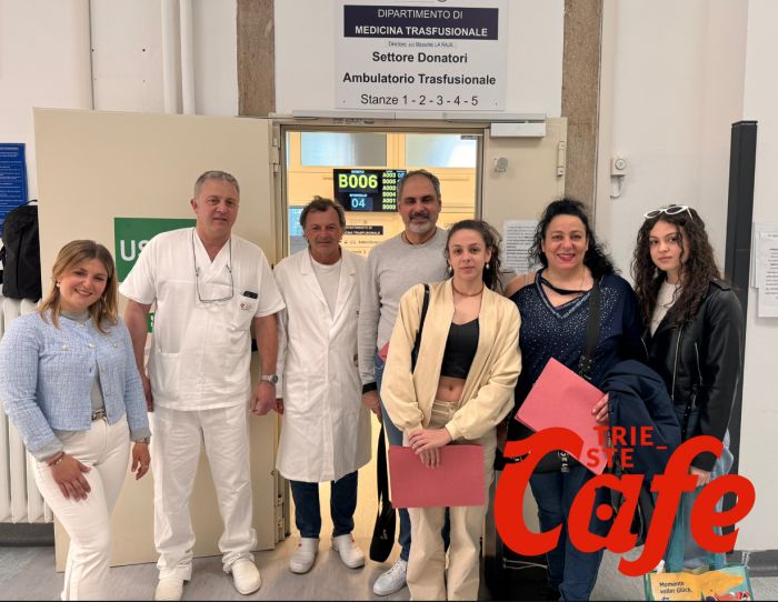 AVIS Trieste: Cristina, 19 anni, porta tutta la famiglia a donare (FOTO-VIDEO)