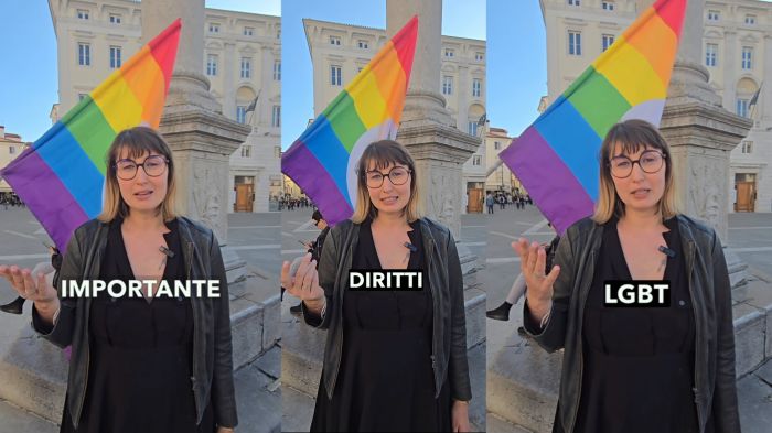 Sit-in delle associazioni LGBT per la Giornata contro l'Omofobia (VIDEO-SERVIZIO)