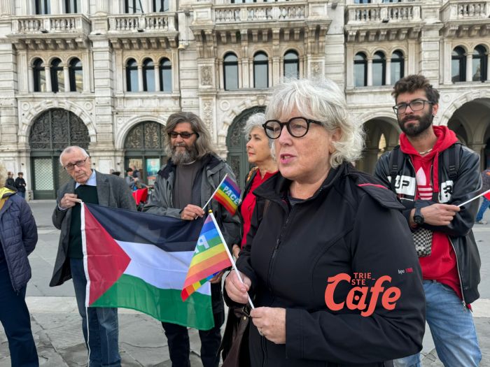  Manifestazione a Trieste per la solidarietà verso Gaza (VIDEO-SERVIZIO)