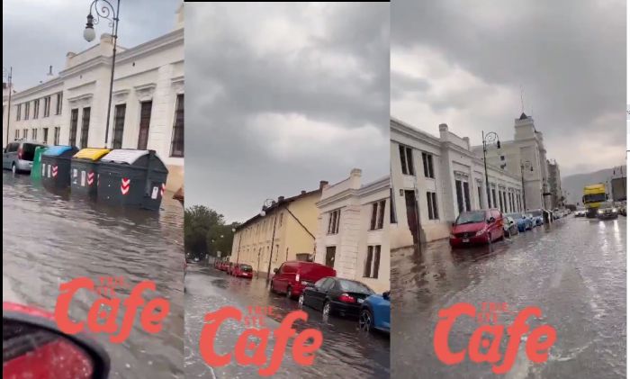 Forte maltempo a Trieste, allagamento in via Giulio Cesare (VIDEO)