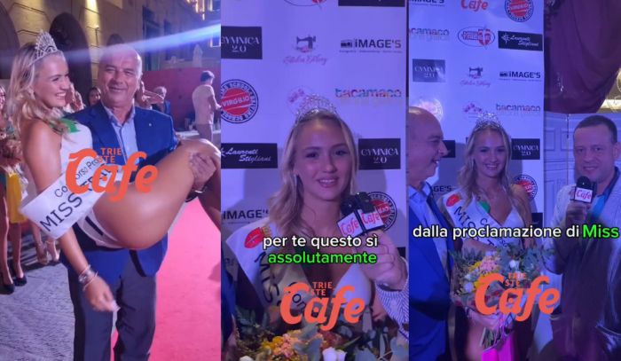BOOM social per la prima intervista a Miss Trieste, vista da oltre 130 mila persone! (VIDEO)