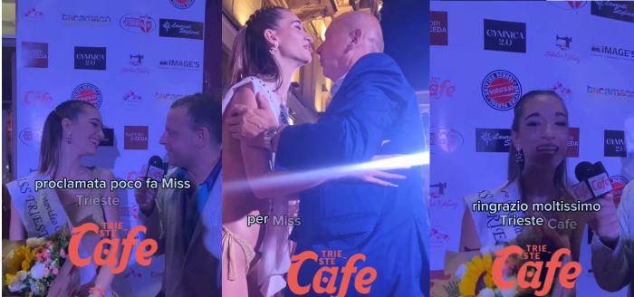 Federica Leone nuova "Miss Trieste Cafe - Mi piace 2023": "Grazie a tutti per avermi fatto realizzare un sogno" (VIDEO)