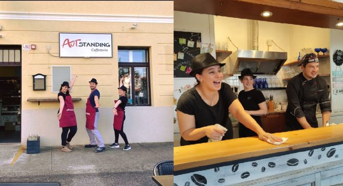 A Trieste apre Austanding, caffetteria inclusiva: impiegate persone provenienti dall'area del disagio sociale