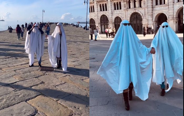 Fantasmi "nostrani" invadono le Rive di Trieste..la città verso Halloween!! (VIDEO)