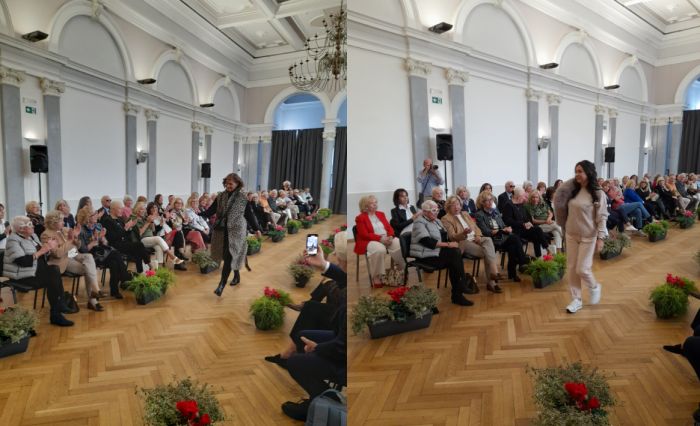 Classe ed eleganza senza tempo alla sfilata di moda “50&Più” 