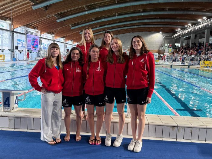 Nazionali giovanili di nuoto: Ylenia Rummolo argento sui 200 rana  e Larbi Giacomini bronzo sui 50 farfalla 